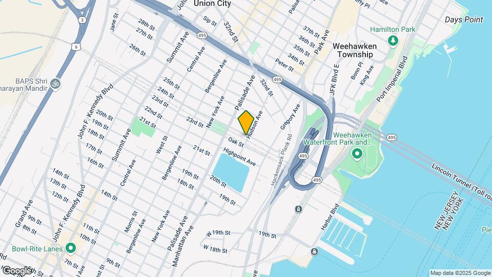 201 Shippen St Map and Location Details