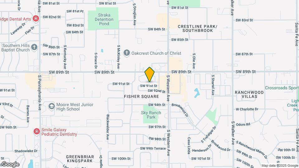 1001 SW 91st St Map and Location Details