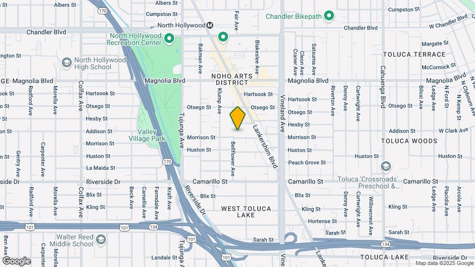 11159 Morrison St Mapa y Detalles de la Ubicación