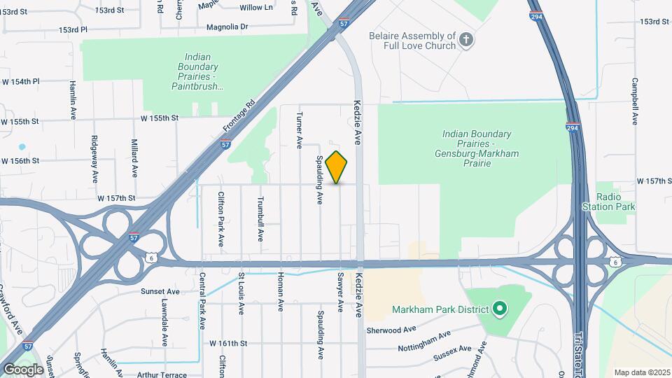 3235 W 157th St Map and Location Details