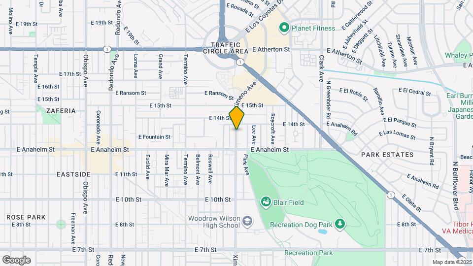 1346 Ximeno Ave Map and Location Details