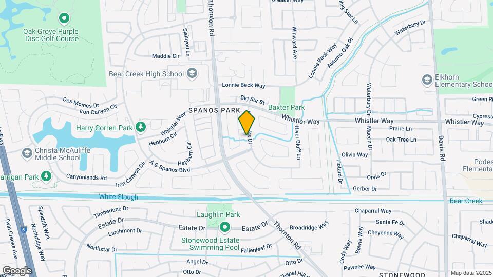 10219 River Oaks Dr Map and Location Details
