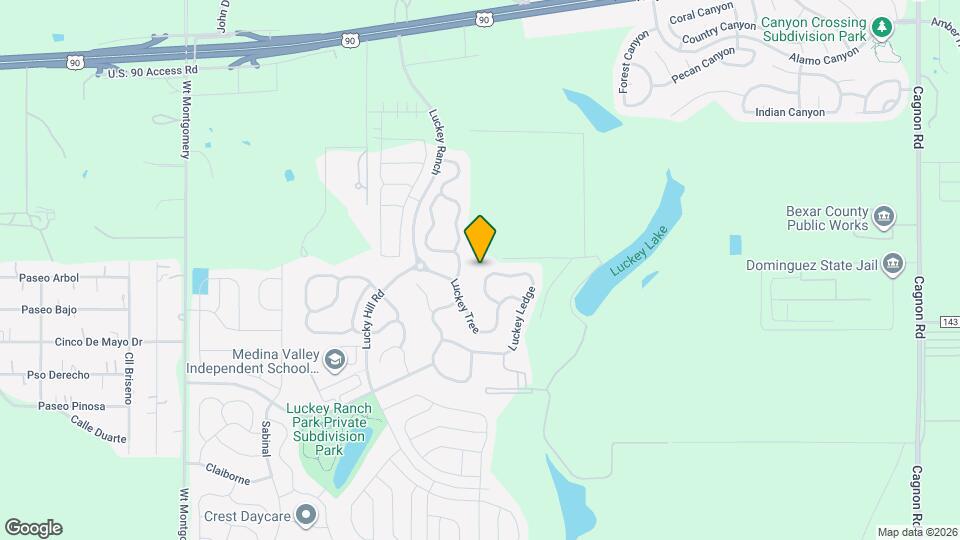 11350 Luckey Ledge Mapa y Detalles de la Ubicación