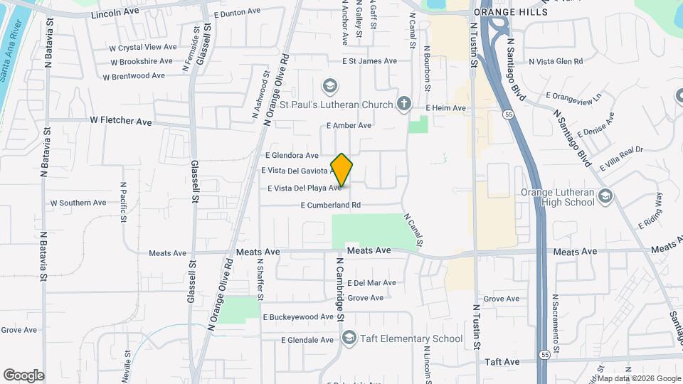 928 E Vista del Playa Ave Mapa y Detalles de la Ubicación