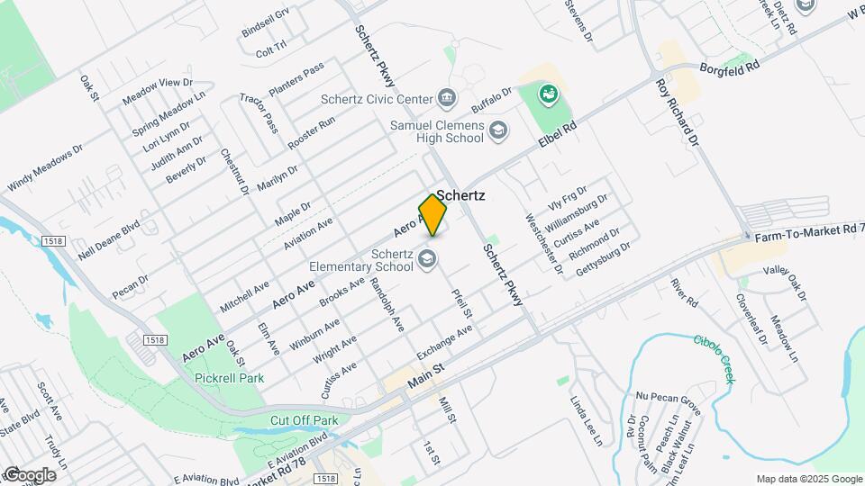 800 Brooks Ave Map and Location Details