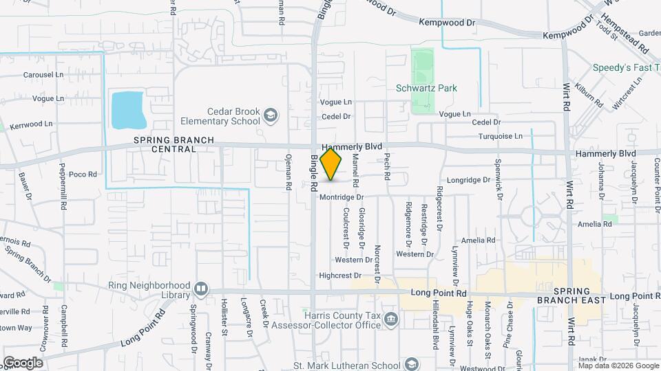 8565 Ridgepoint Dr Map and Location Details