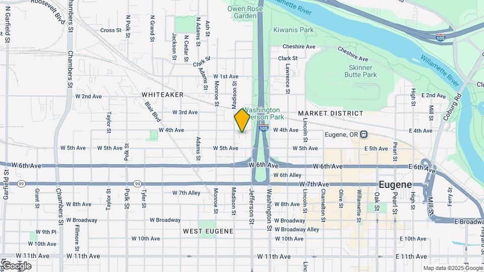 650 W 4th Ave Map and Location Details