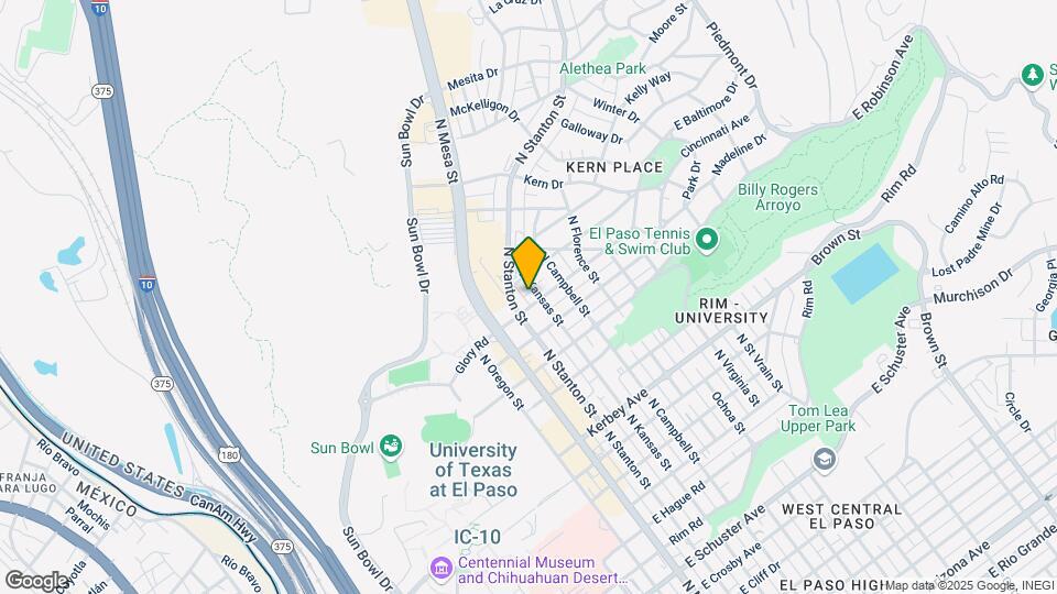 2801 N Kansas St Map and Location Details