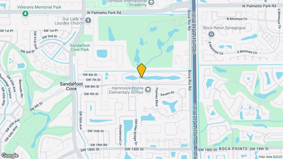 8365 Boca Rio Dr Map and Location Details