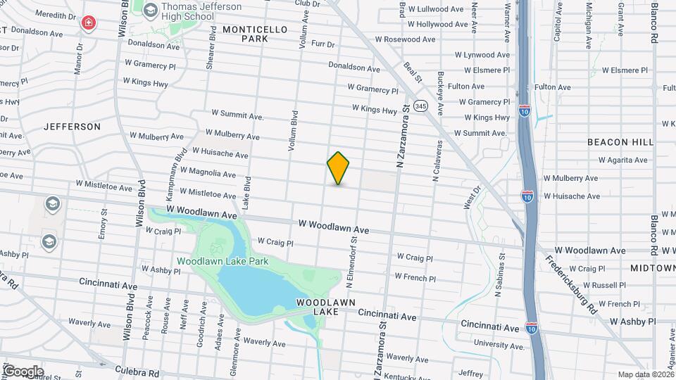 1830 W Magnolia Ave, Unit Suite205 Map and Location Details