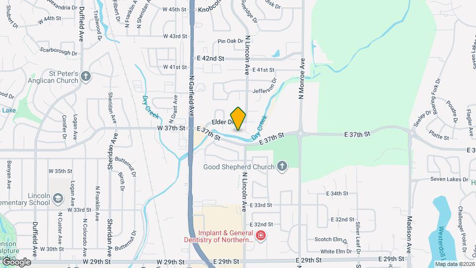 3 bed, 2 bath Multi-Level Home on Cul-De-Sac Map and Location Details