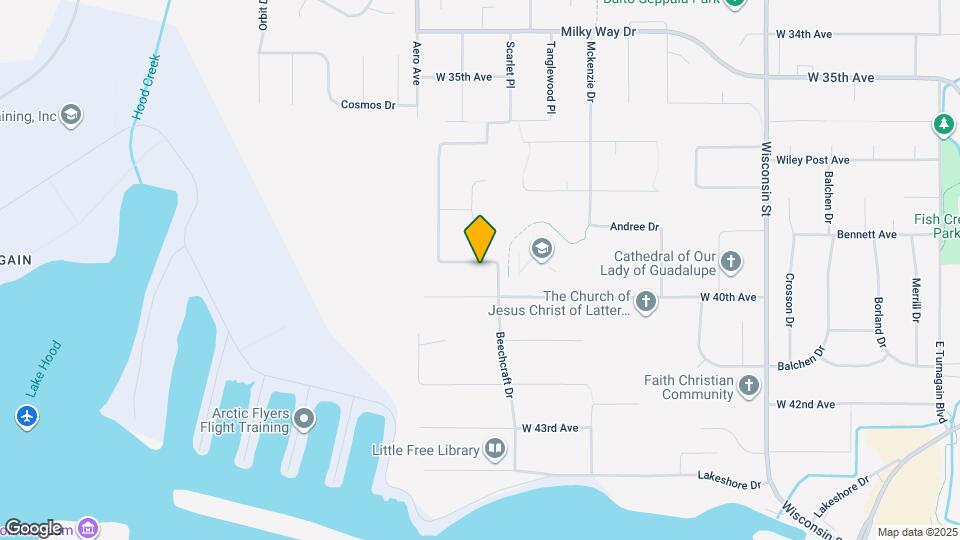 3722 Roald Amundsen Ave Map and Location Details