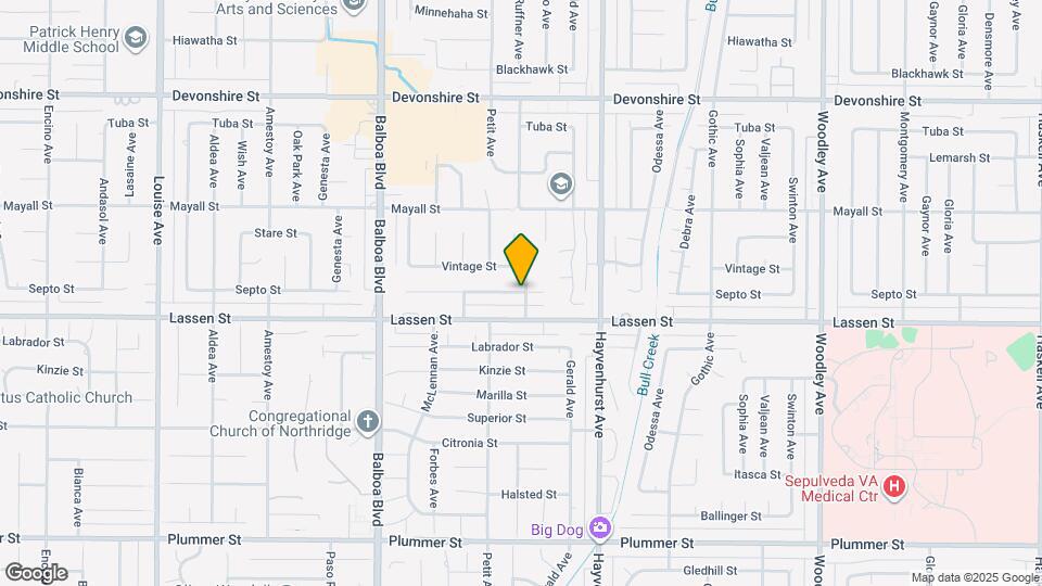 16730 Septo St Map and Location Details