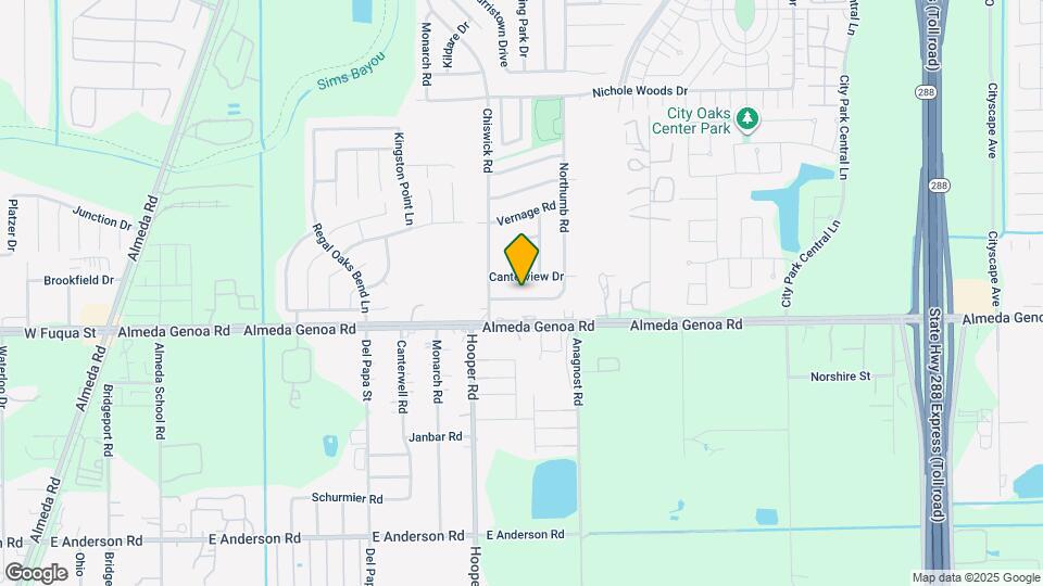 1221 Bayswater Dr Map and Location Details