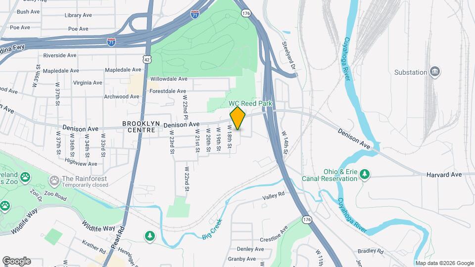 3876 W 17th St Map and Location Details