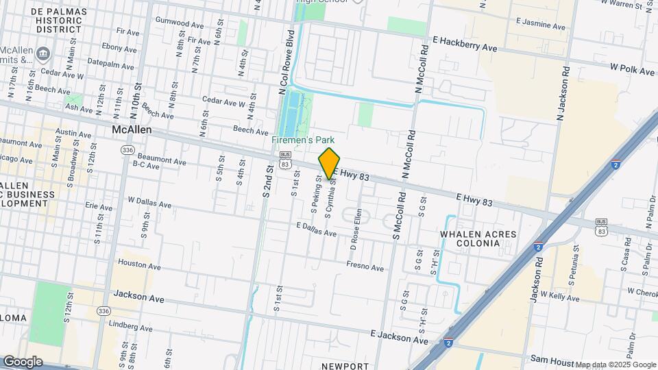 112 S Cynthia St Map and Location Details