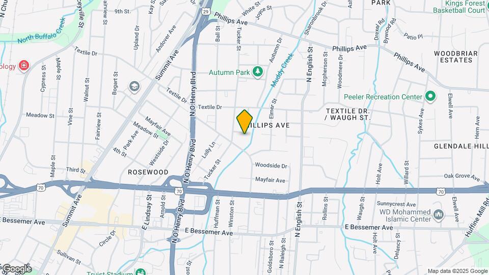 1708 Fairbrother St Map and Location Details