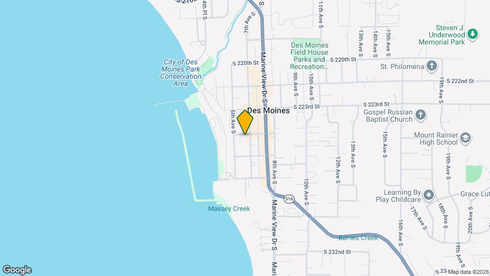 615 S 225th St Map and Location Details