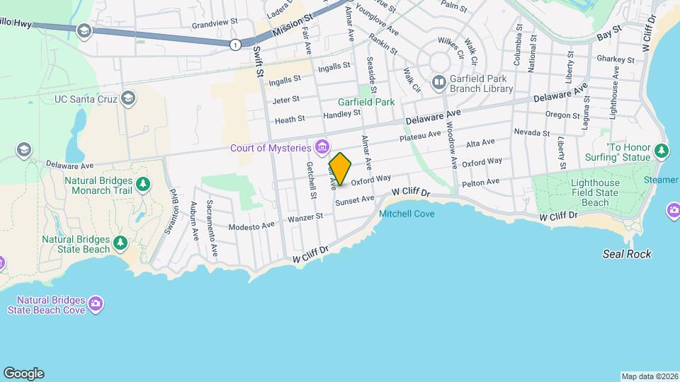 316 Fair Ave Map and Location Details