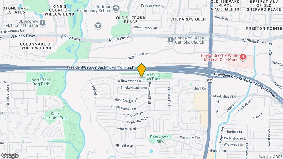5919 Willow Wood Ln Map and Location Details