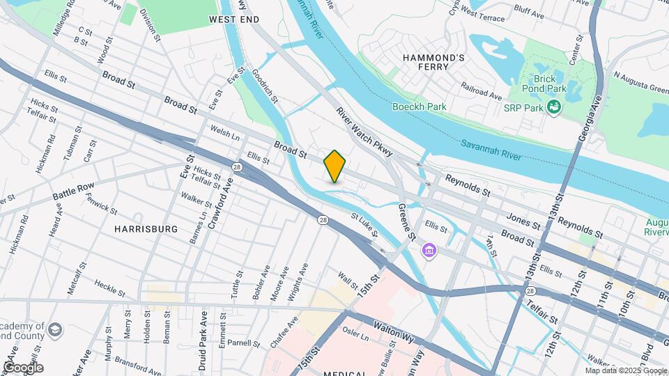 1644 Brinson St Map and Location Details