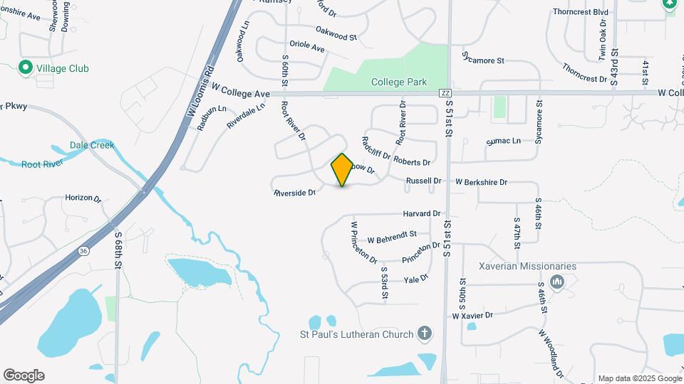 5607 Root River Dr Map and Location Details