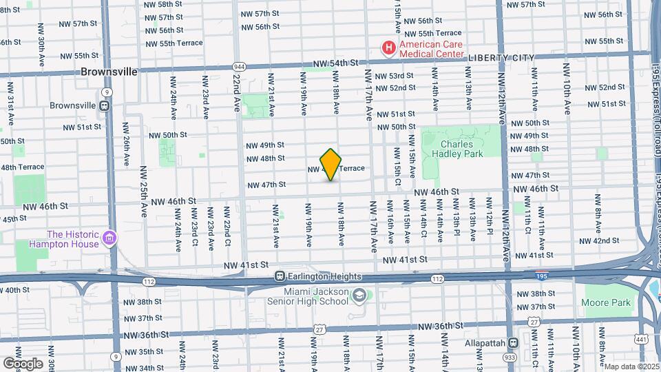 1824 NW 47th St Map and Location Details