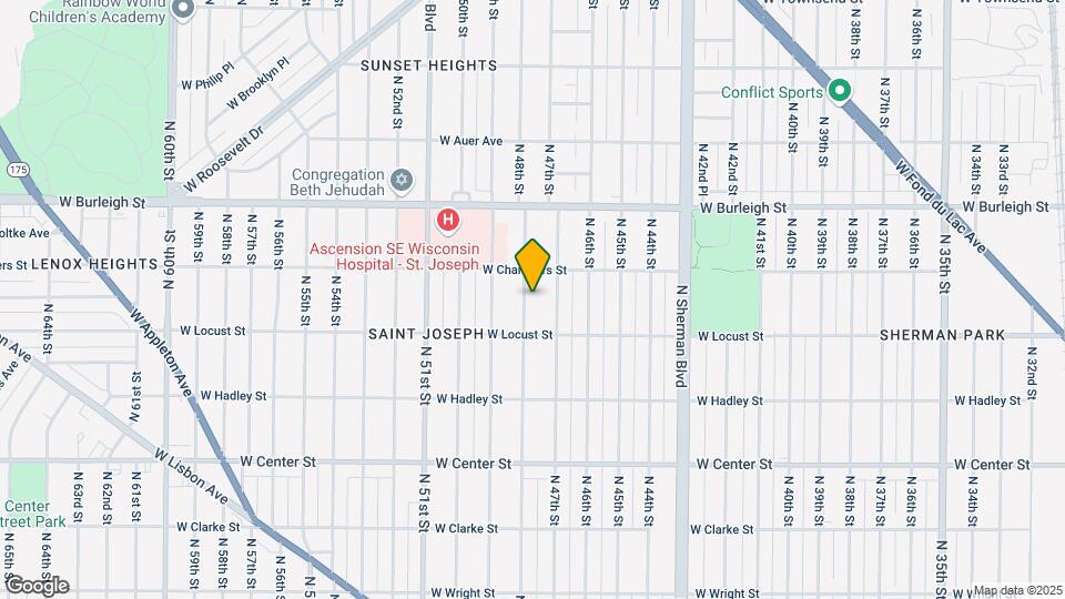 2944 N 48th St Map and Location Details