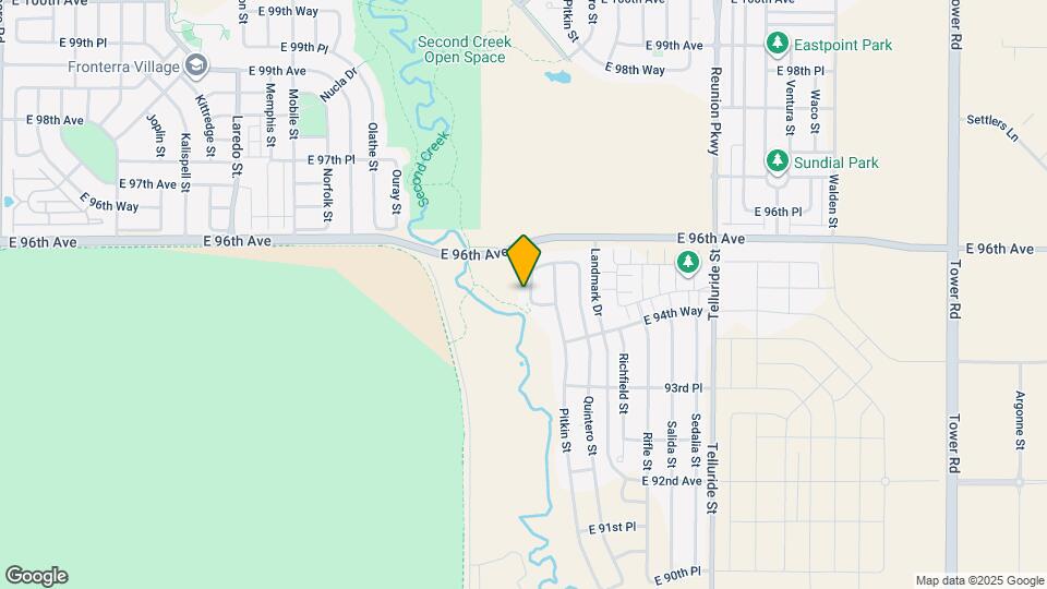 9541 Pagosa St Map and Location Details