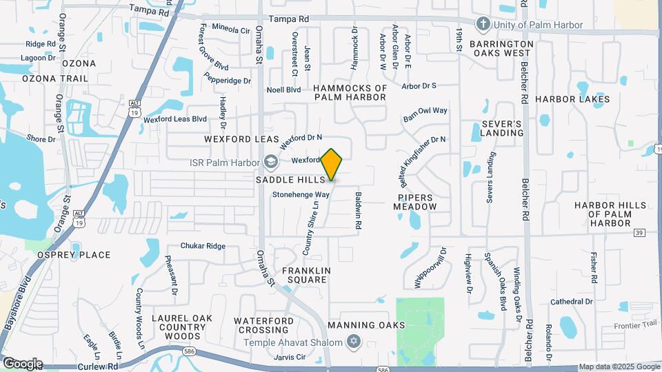 668 Glengary Ln Map and Location Details