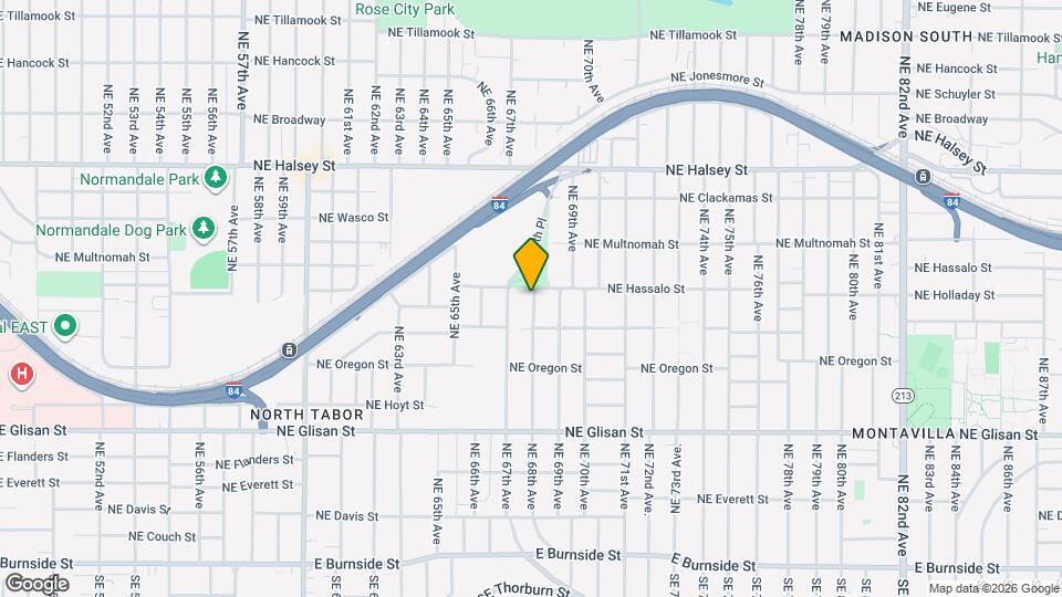 1011 NE 68th Ave Map and Location Details