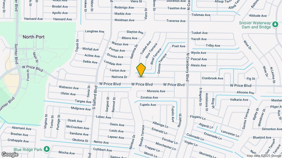 3565 Worthington Ave Map and Location Details