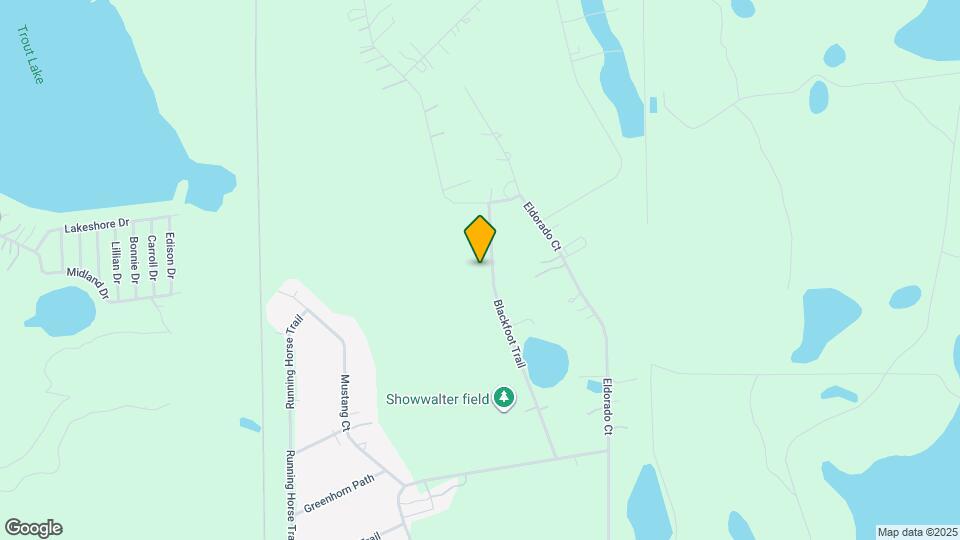 1940 Blackfoot Trail Map and Location Details