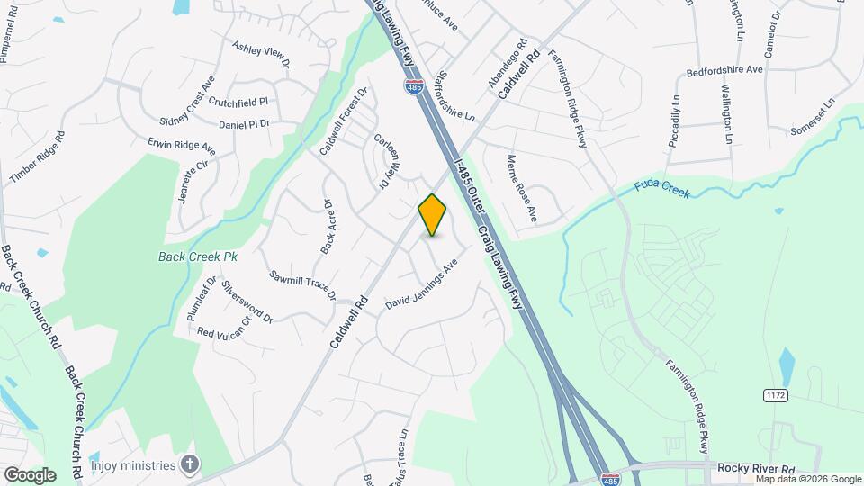 5830 Mitchell Grant Way Map and Location Details