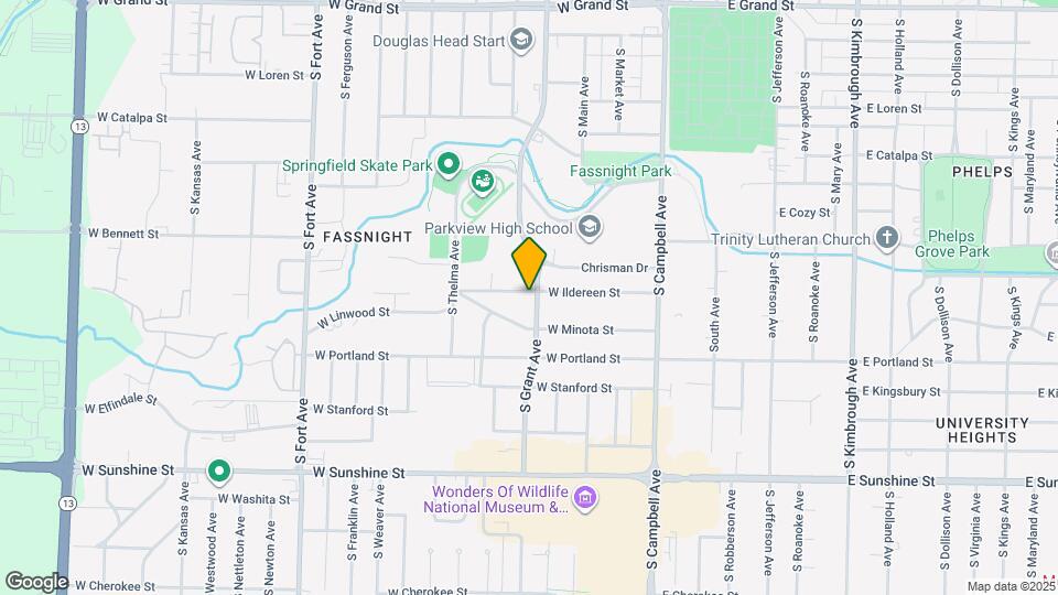 700 W Ildereen St Map and Location Details