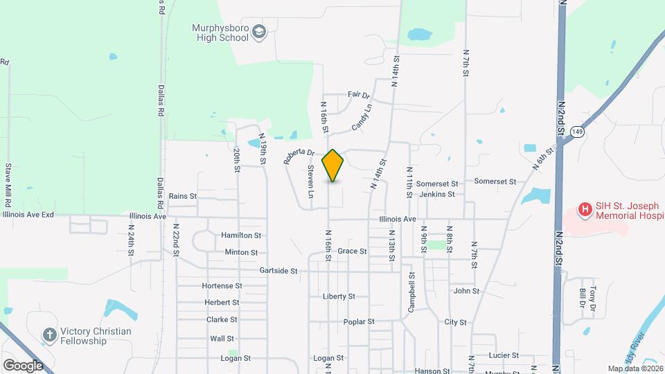 1016 N 16th St, Unit A Mapa y Detalles de la Ubicación