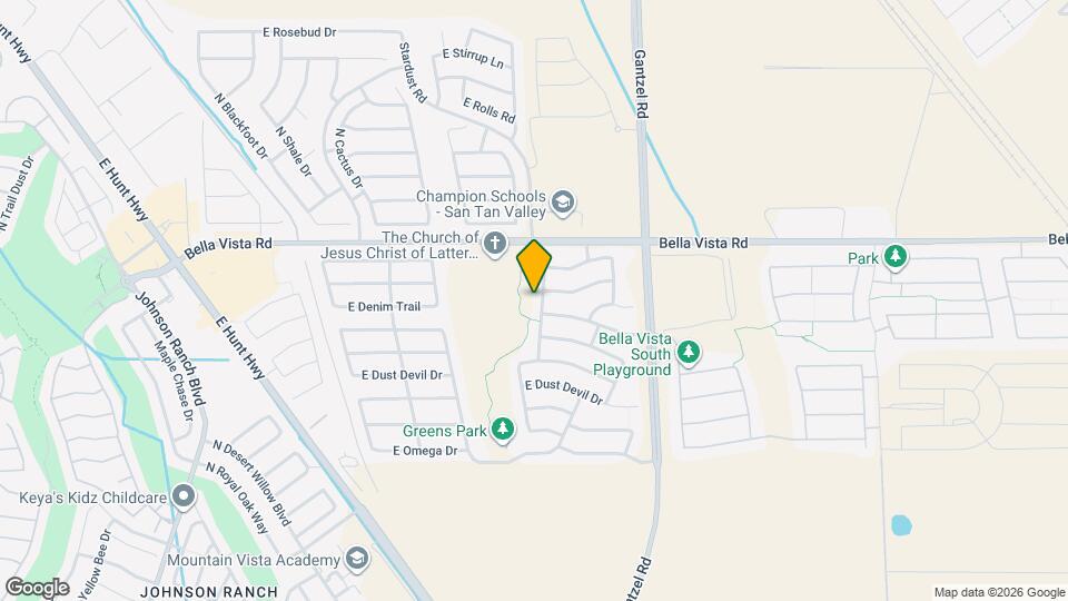 30926 N Desert Honeysuckle Dr Mapa y Detalles de la Ubicación