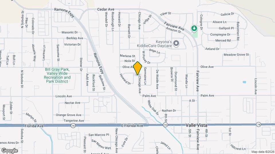 25311 Chicago Ave Mapa y Detalles de la Ubicación