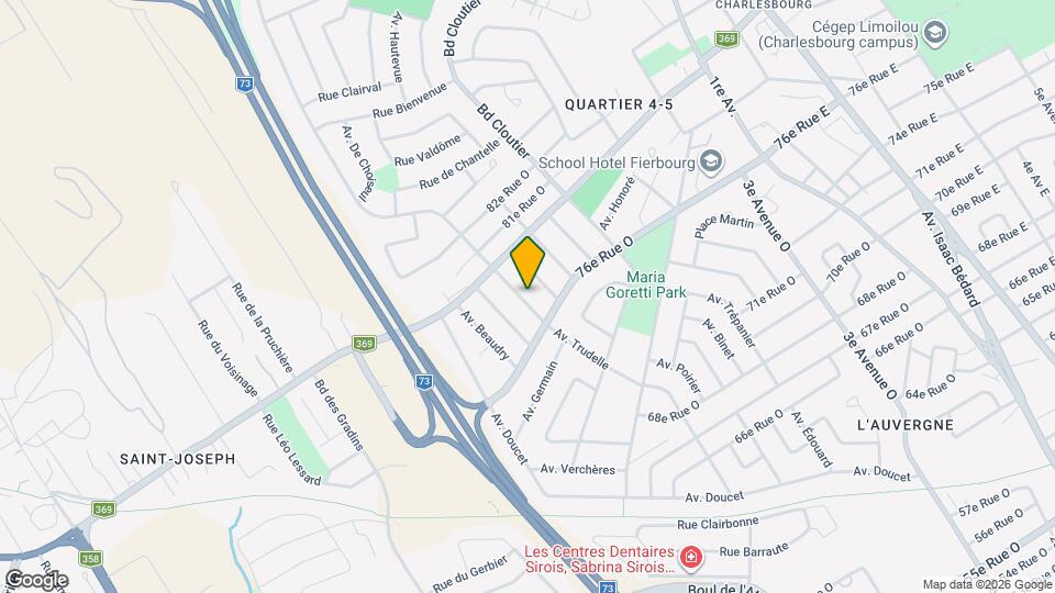 7680 Trudelle Av Map and Location Details