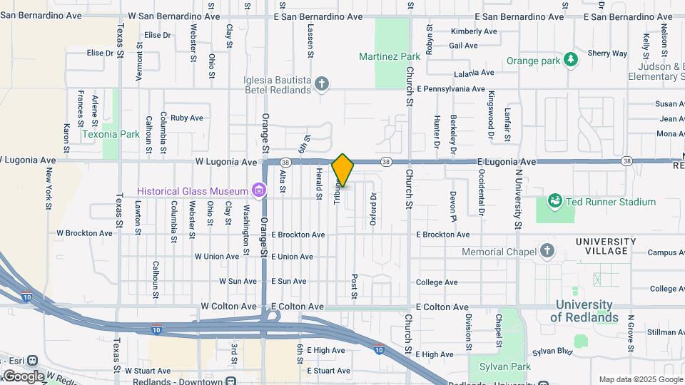 1210 Tribune St Map and Location Details