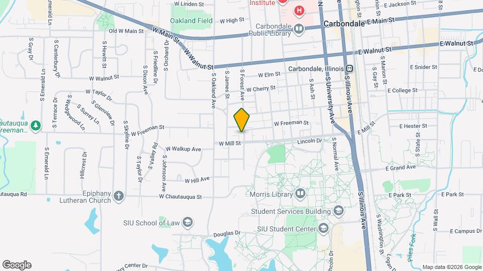 716 S Forest Ave Map and Location Details