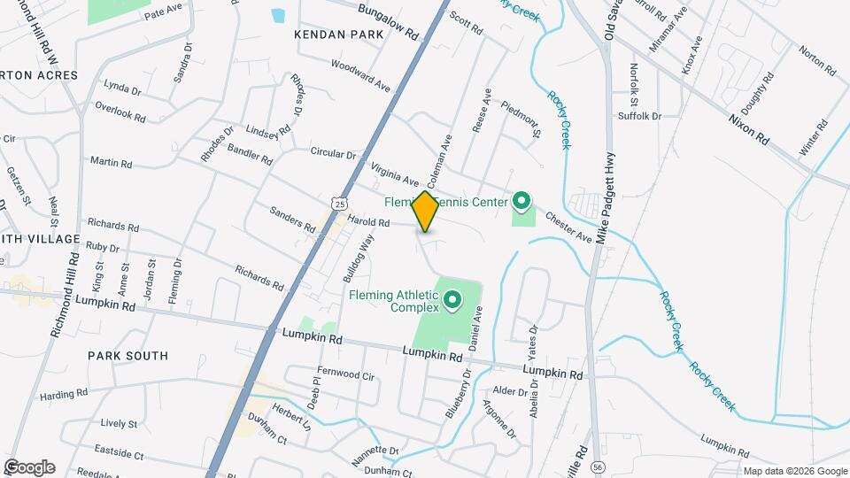 2704 Coleman Ave Map and Location Details