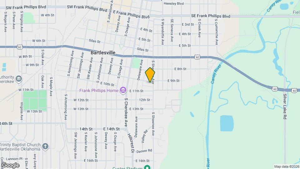 533 E 9th St Mapa y Detalles de la Ubicación