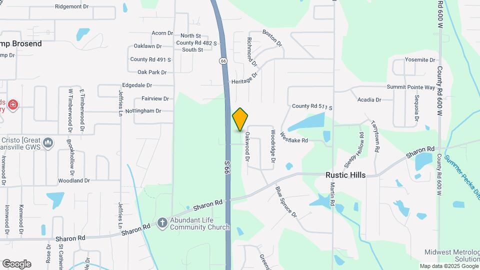 5230 Canyon Cir, Unit D Mapa y Detalles de la Ubicación