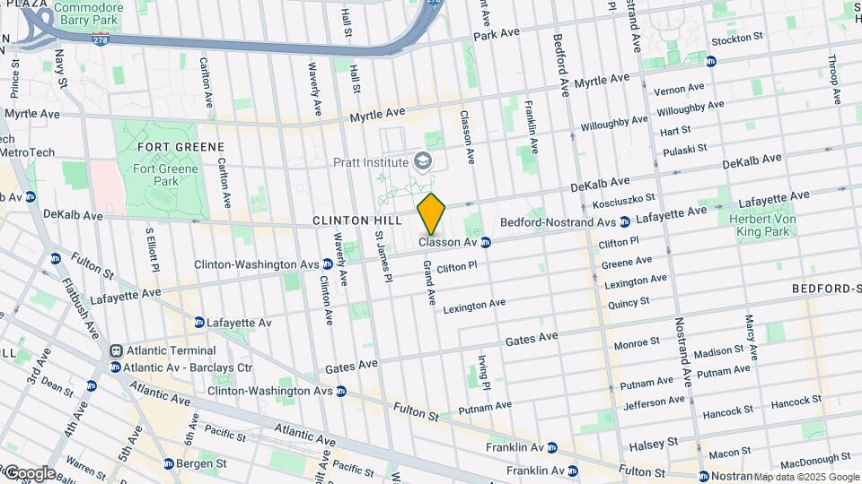 325 Lafayette Avenue Map and Location Details