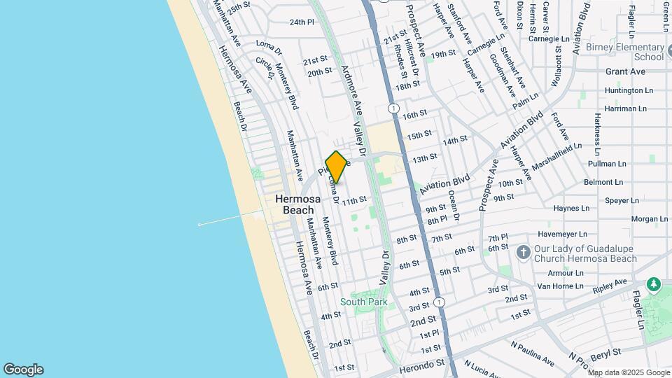 1122 Loma Dr Map and Location Details