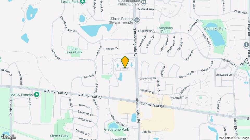 180 S Waters Edge Dr, Unit 301 Map and Location Details