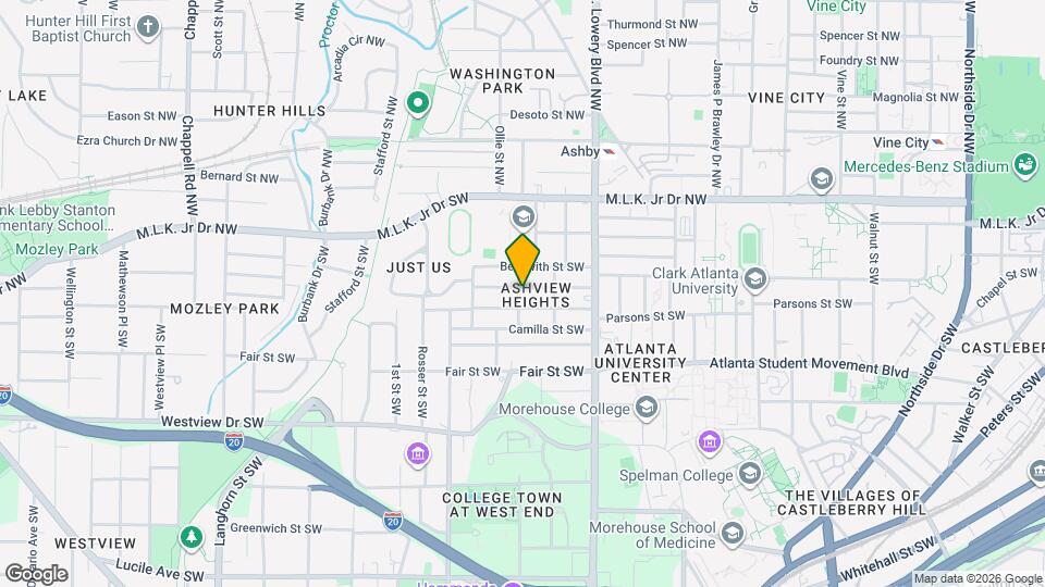 1000 SW Palmetto Mapa y Detalles de la Ubicación