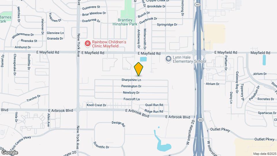 2209 Sharpshire Ln Map and Location Details