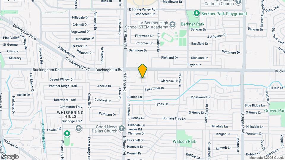 1906 Cobblestone Ln Map and Location Details